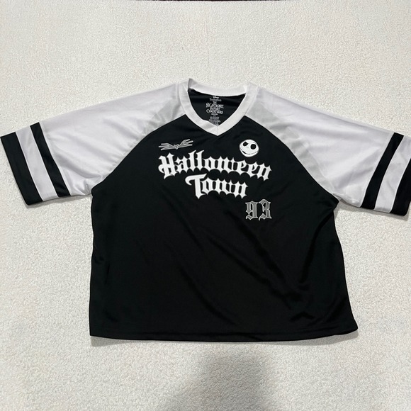 Disney Other - NEW!! Disney Tim Burton's The Nightmare Before Christmas Sports Jersey Size S/CH